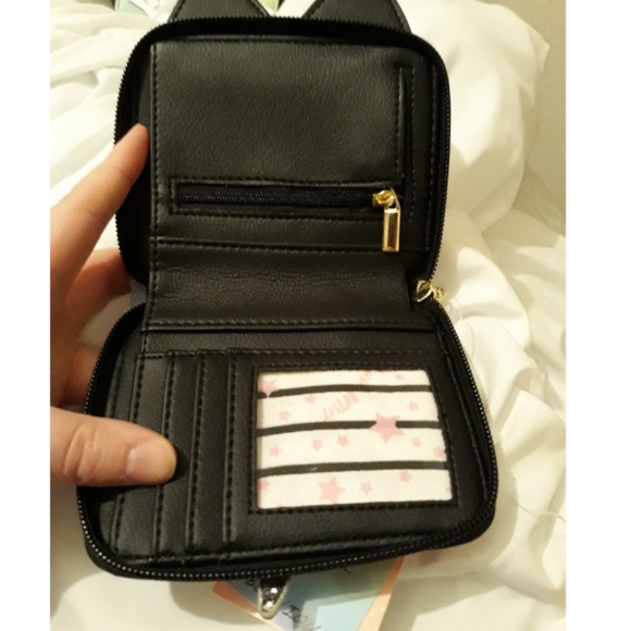 NWT Betsey Johnson caticorn zip wallet - Picture 5 of 7